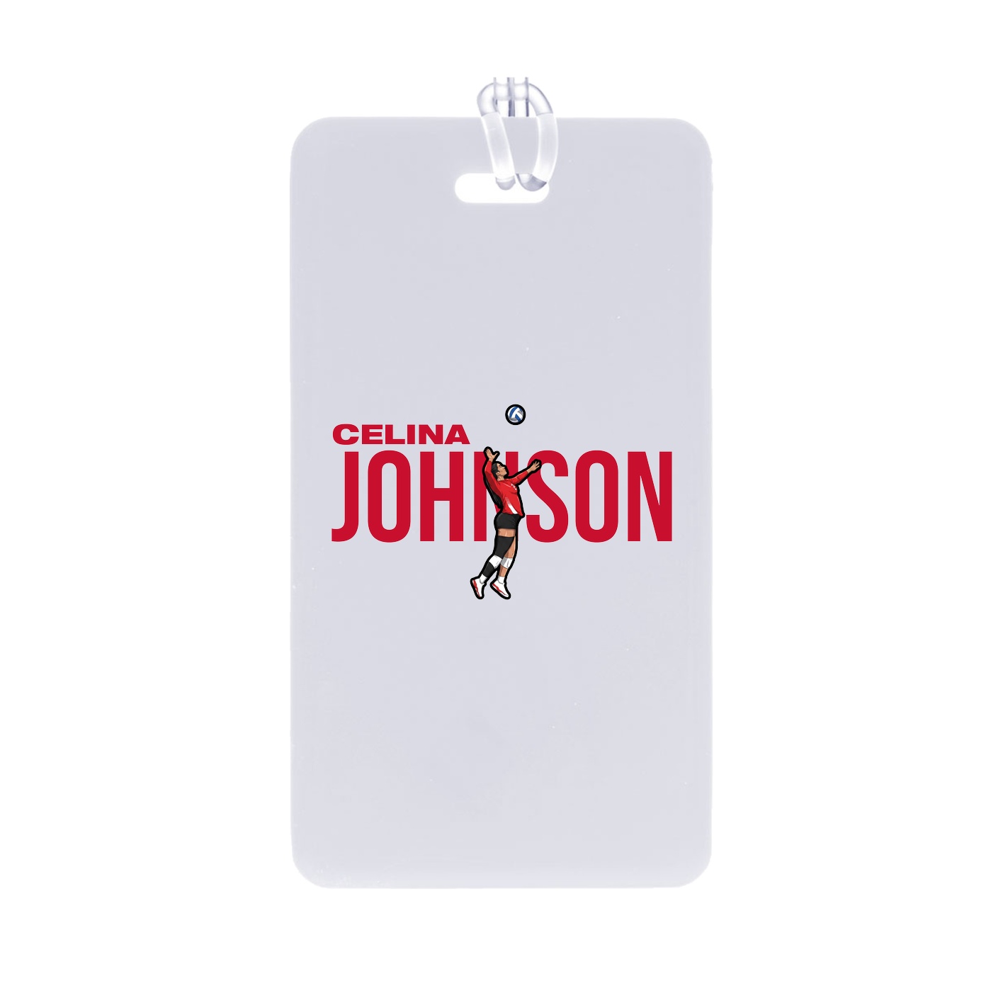 Bag Tag — Player Name in Classic