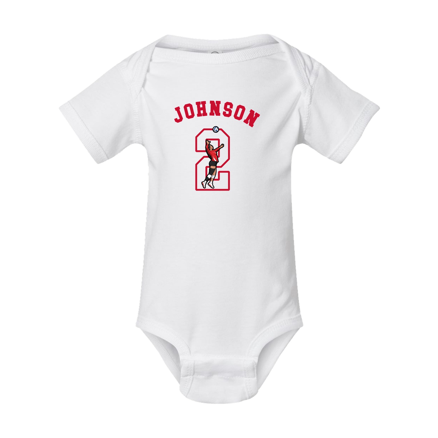 Baby Onesie — Shirsey Arch in White
