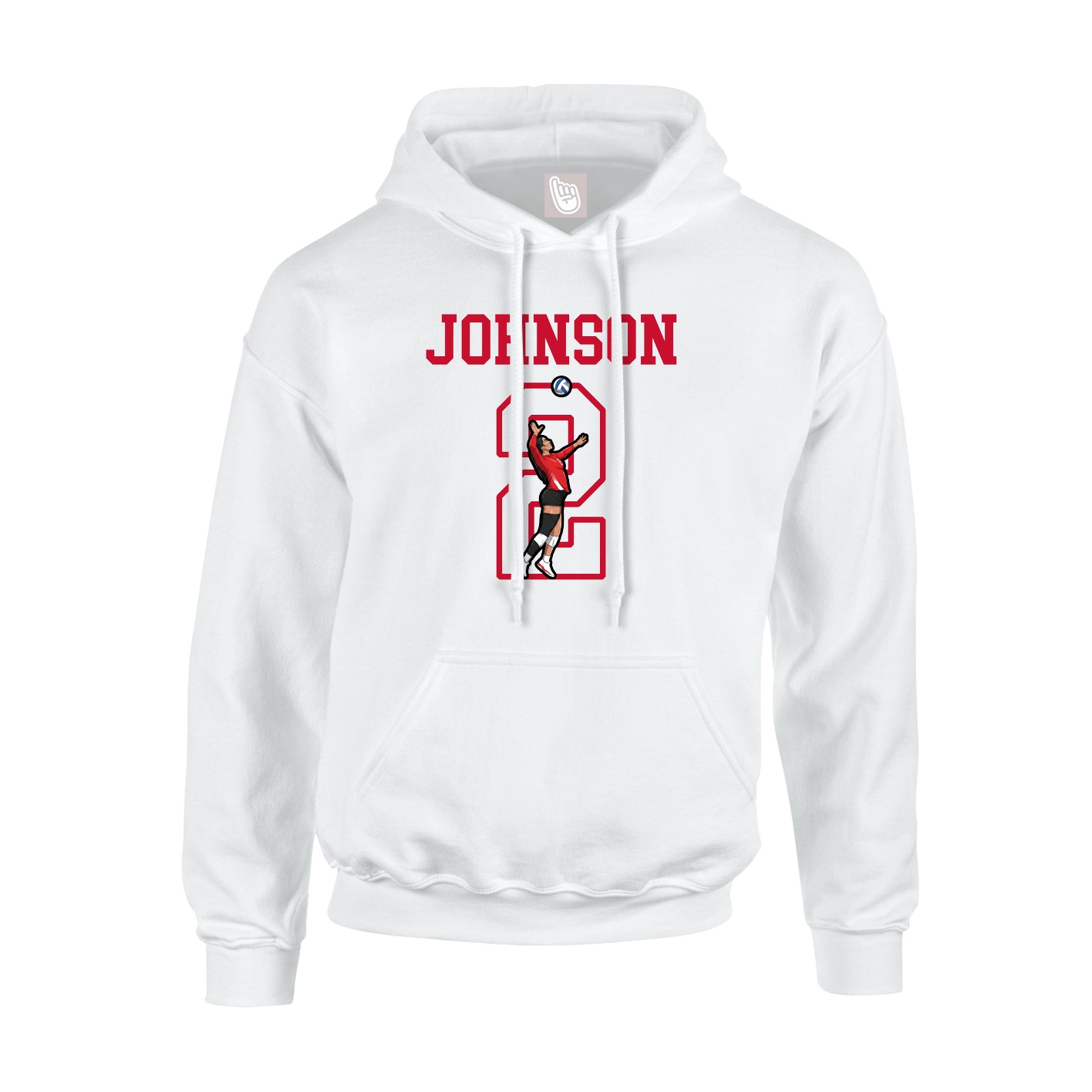Youth Hoodie — Shirsey in White