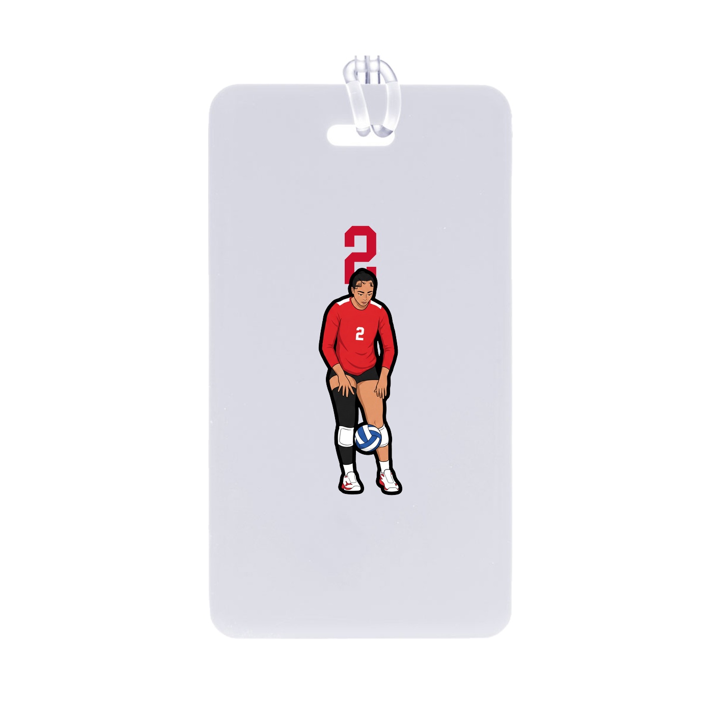 Bag Tag — Number Top in Classic