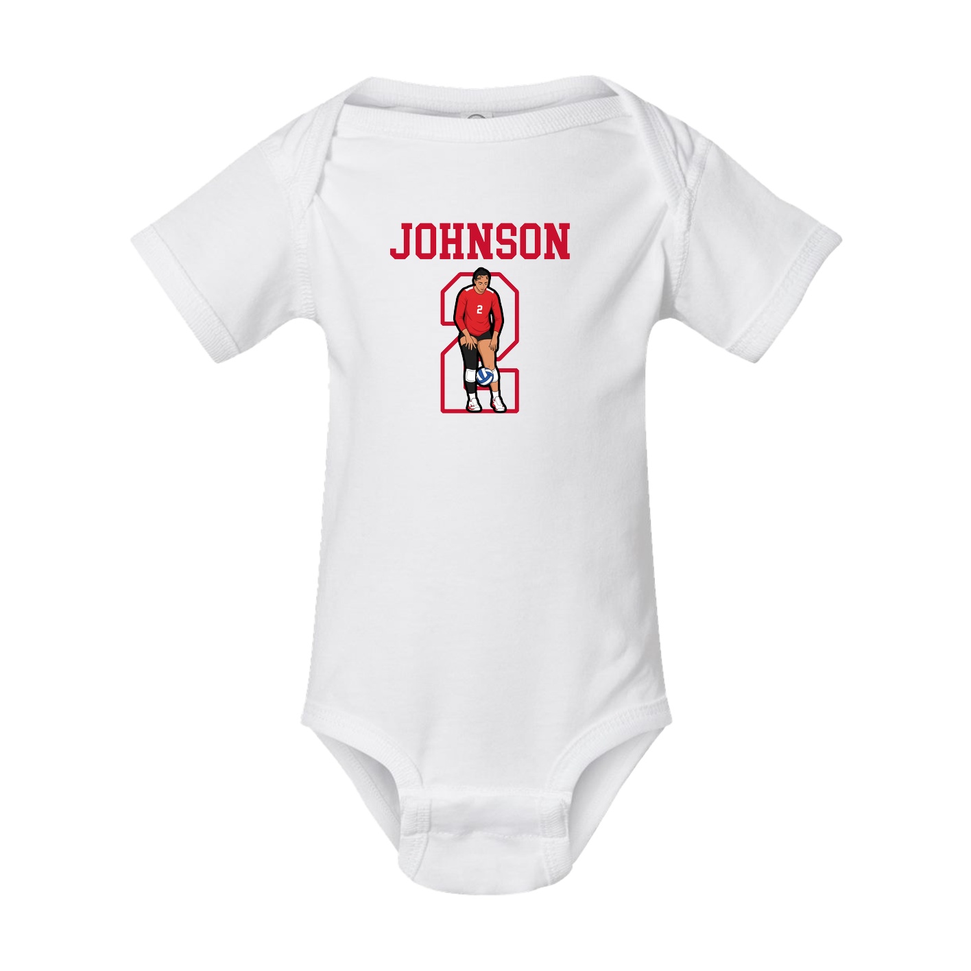 Baby Onesie — Shirsey in White
