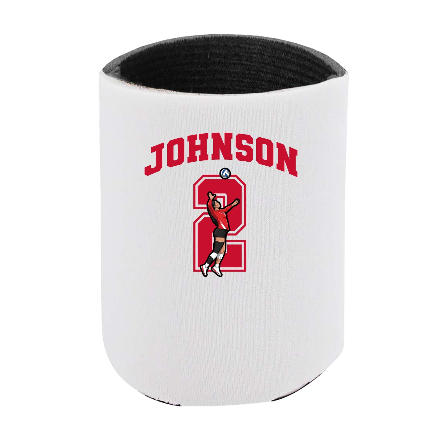 Can Holder — Number in White