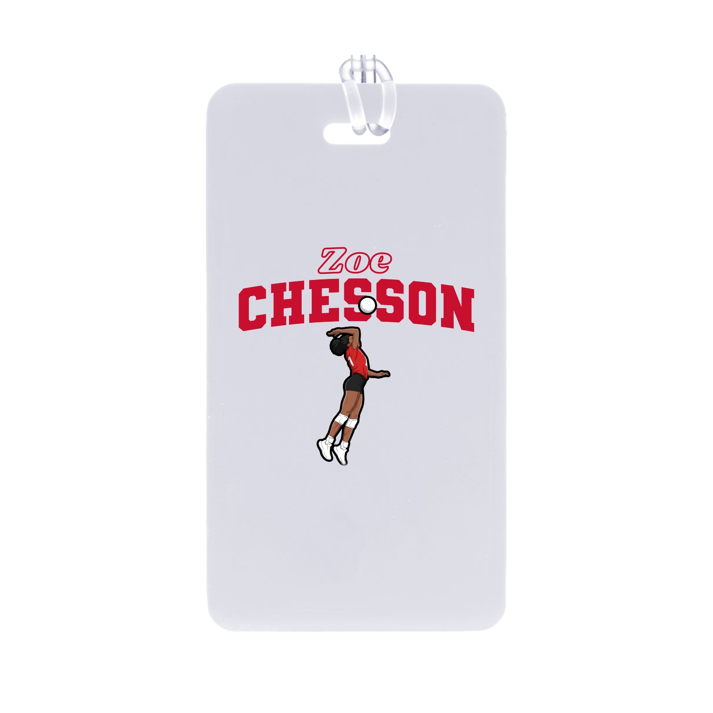 Bag Tag — Name Arch in Classic