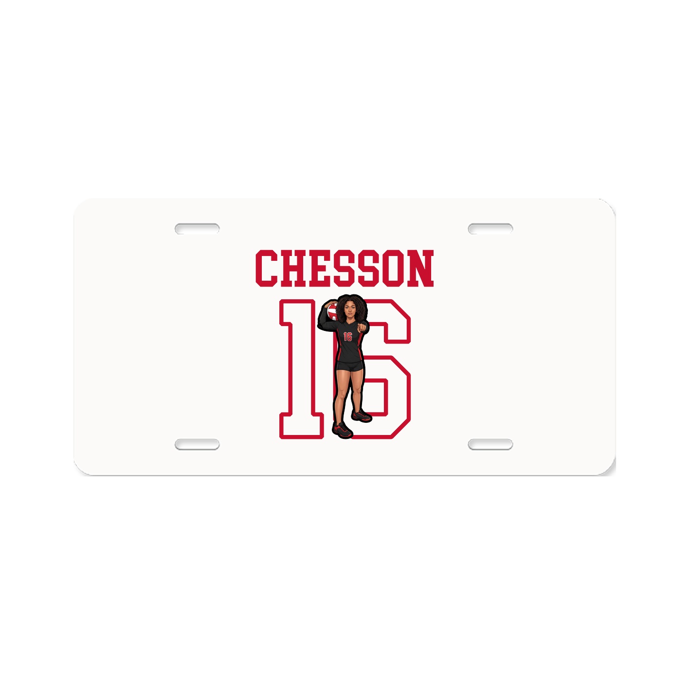 License Plate — Shirsey in Classic