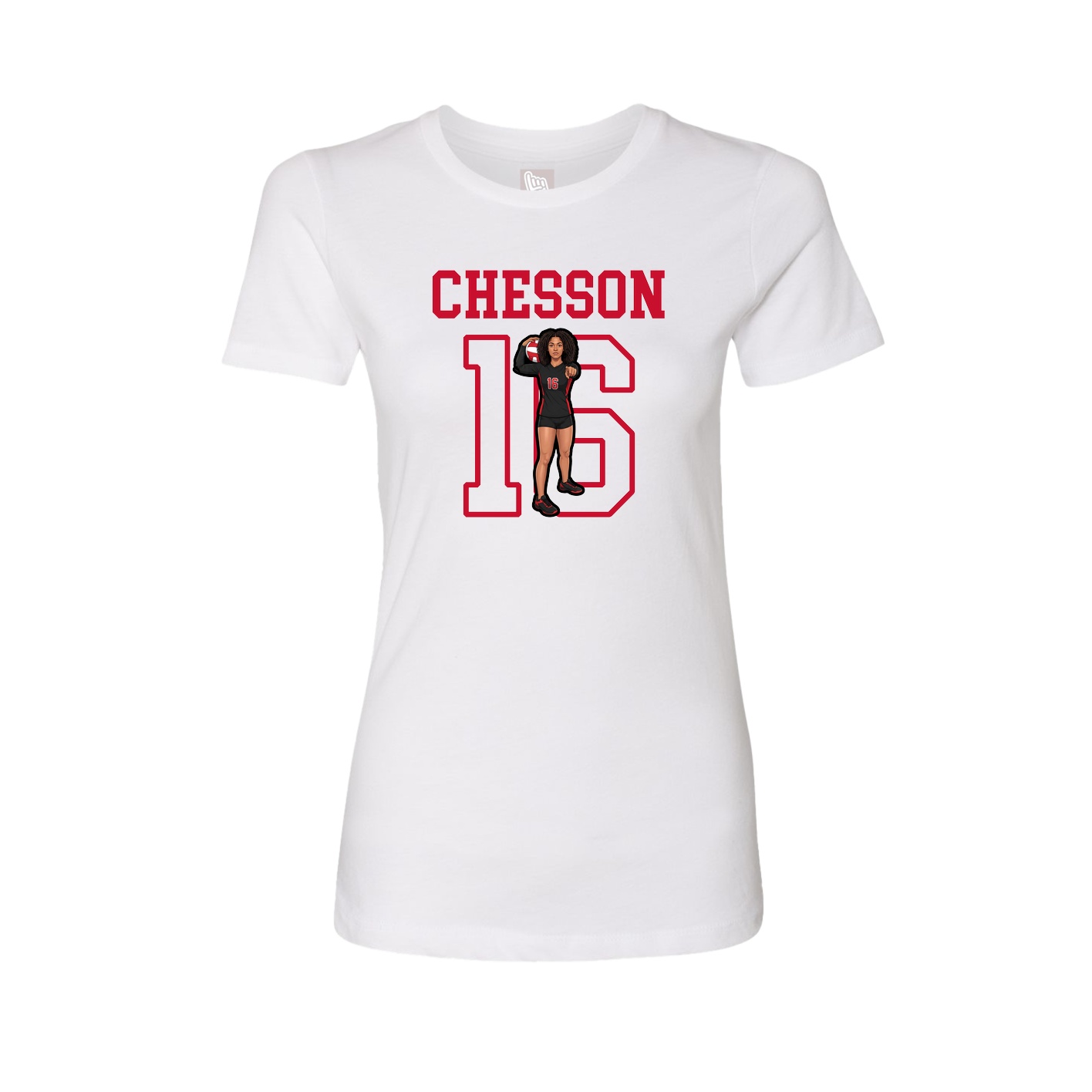 Fitted Women's Tee — Shirsey in White