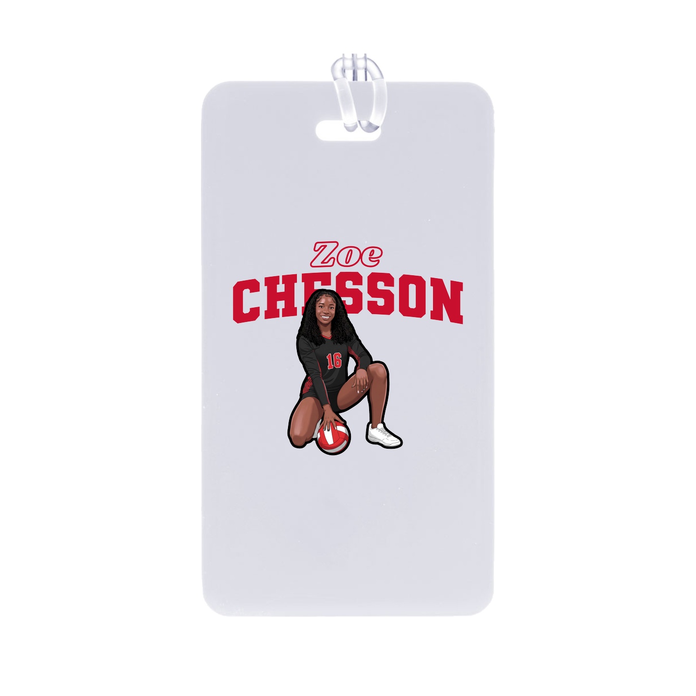 Bag Tag — Name Arch in Classic
