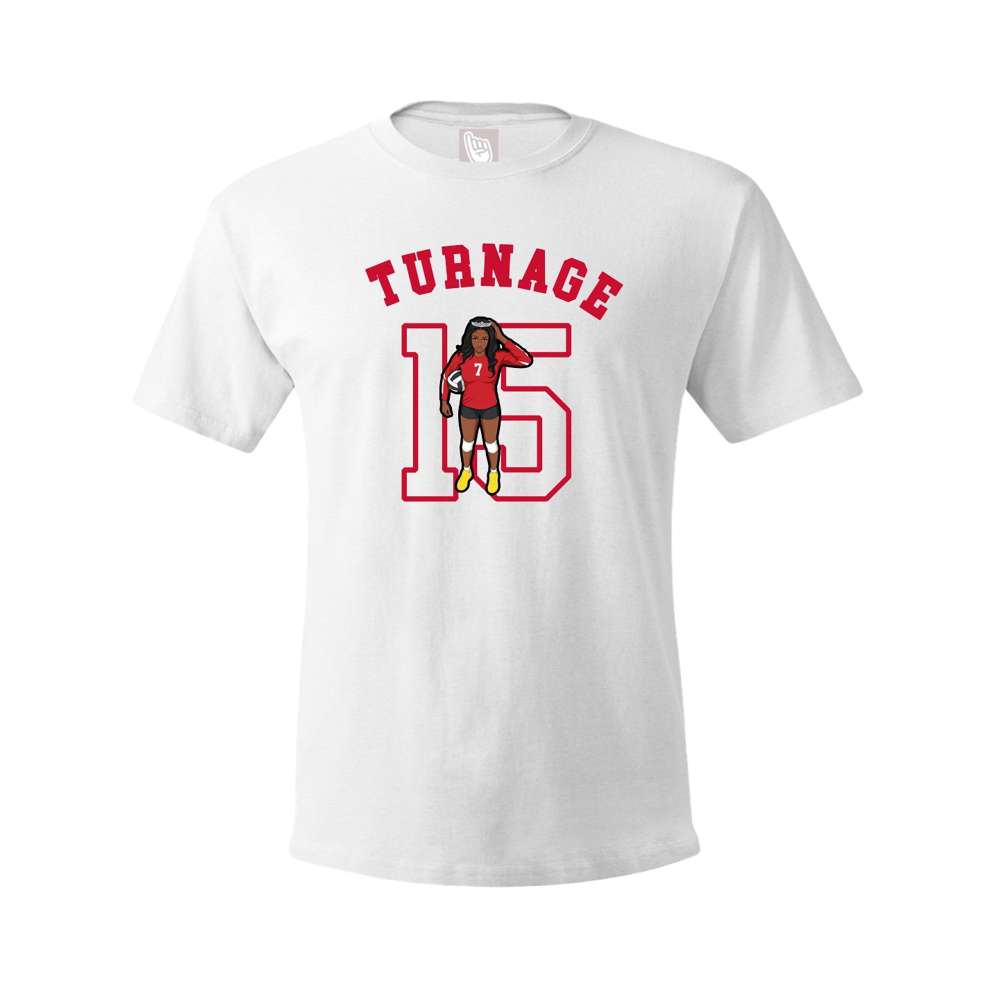 Youth Tee — Shirsey Arch in White