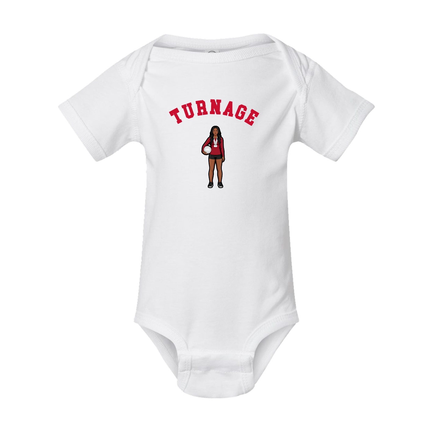 Baby Onesie — Shirsey Arch in White