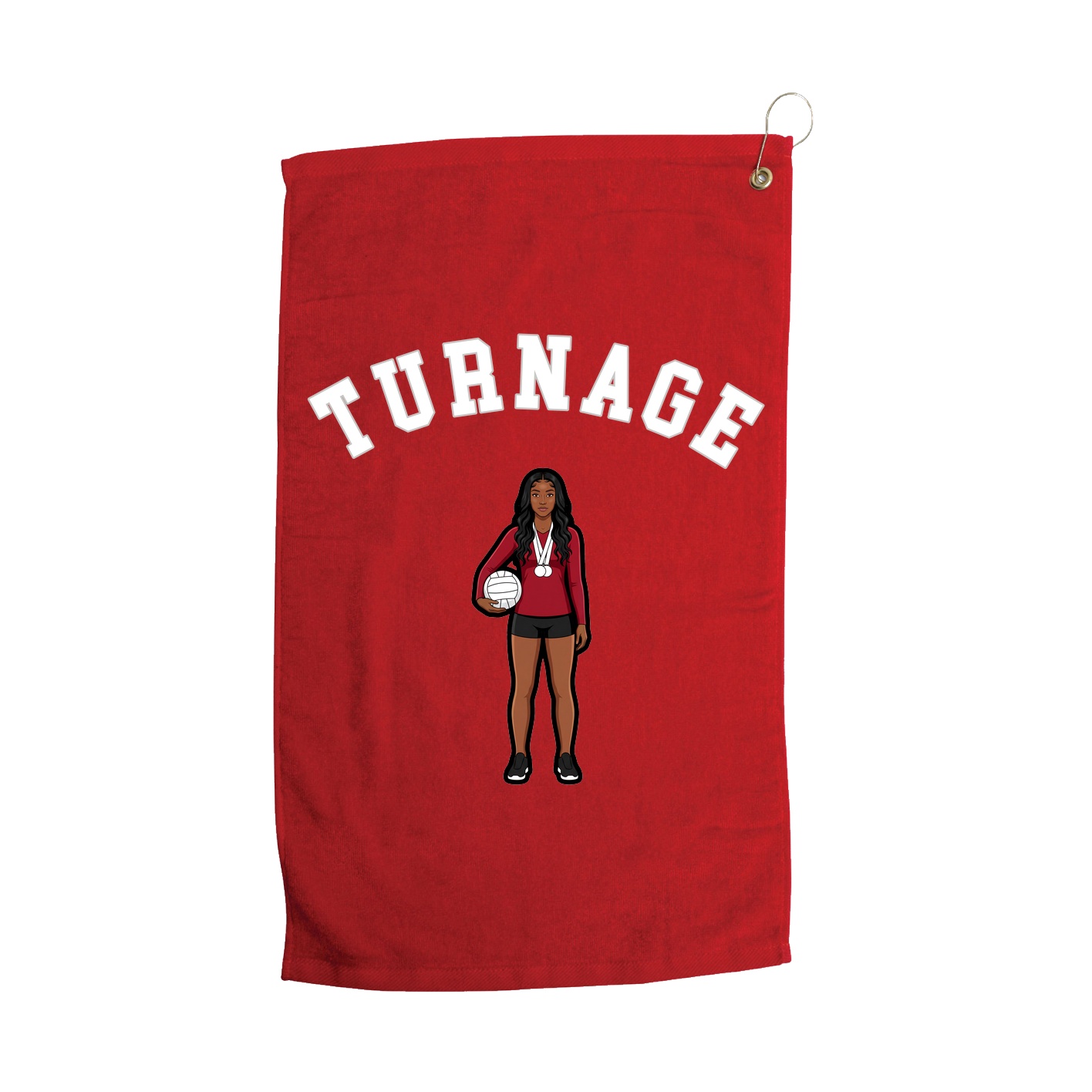 Golf Towel — Shirsey Arch in Red