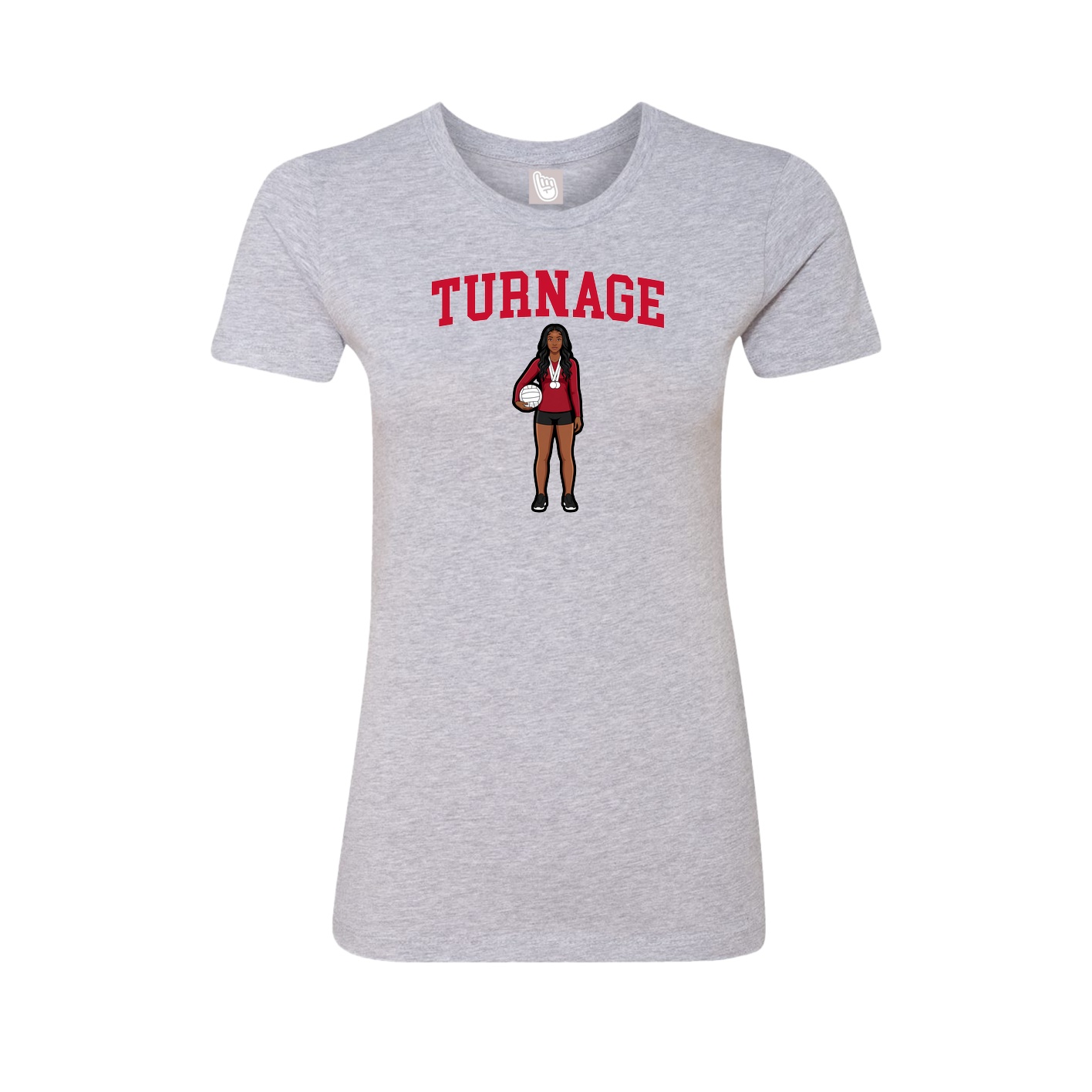 Womens Tee — Shirsey in Grey