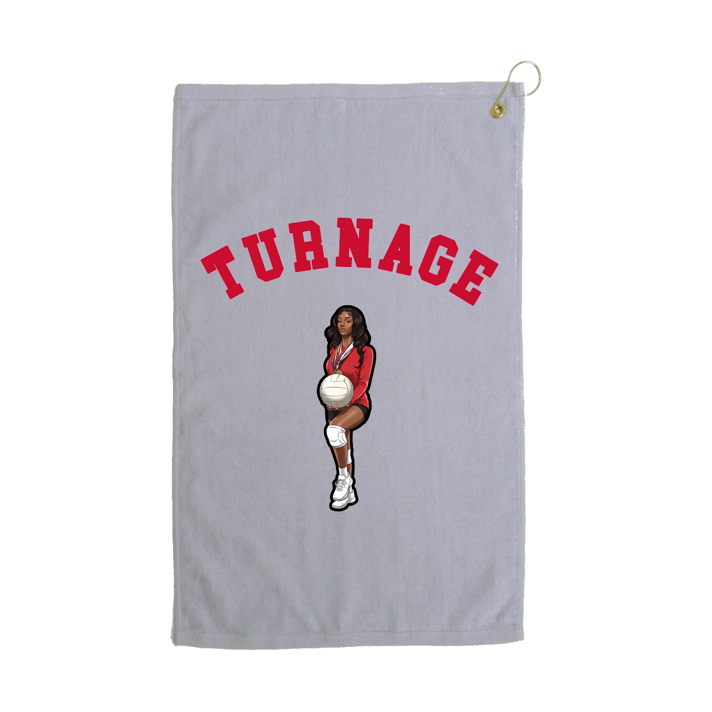 Golf Towel — Shirsey Arch in Grey