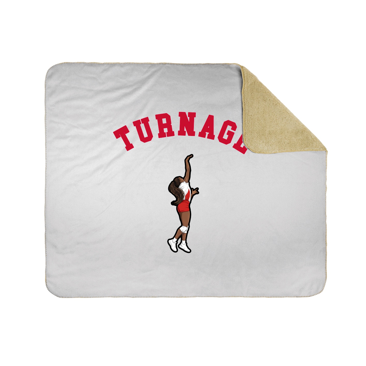 Throw Blanket — Shirsey Arch in White