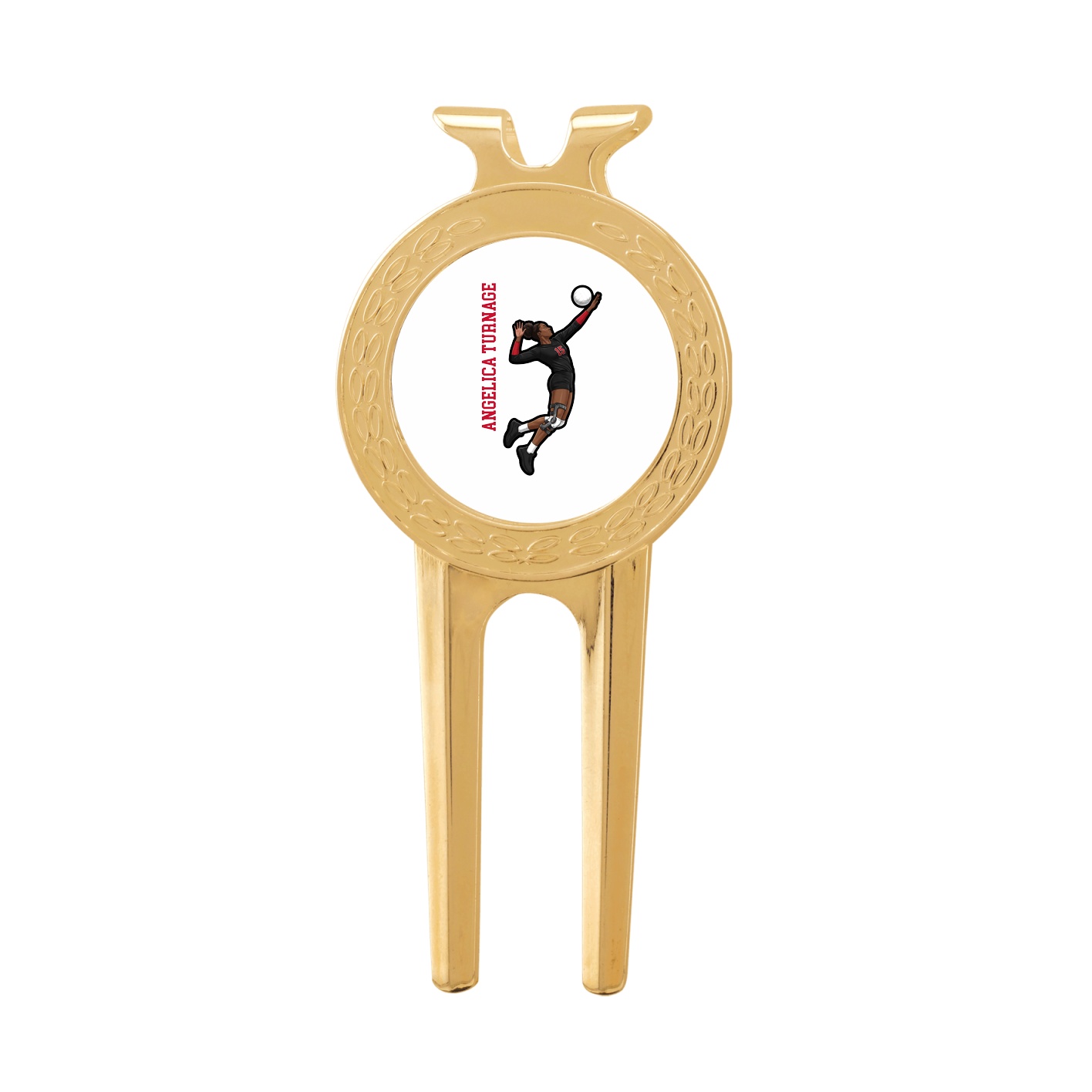 Divot Tool with Ball Marker — Name Vertical in Classic