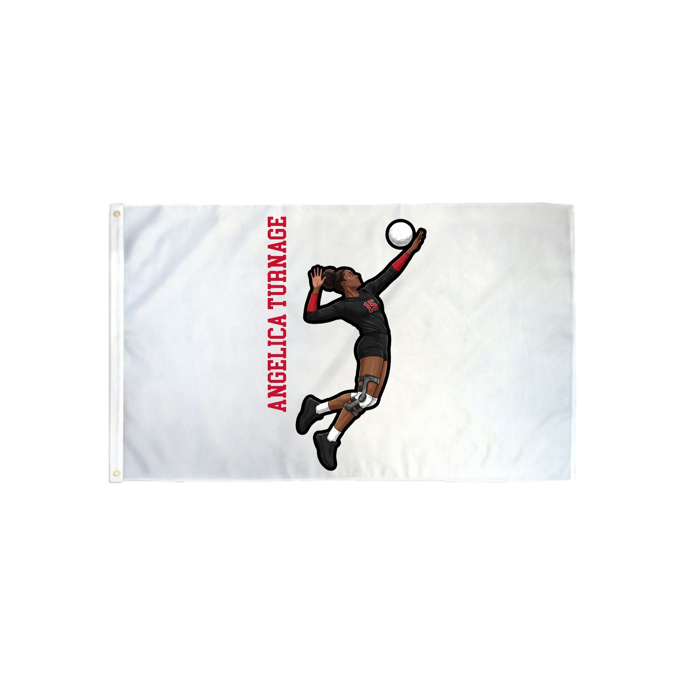 3x5 Flag — Name Vertical in Classic