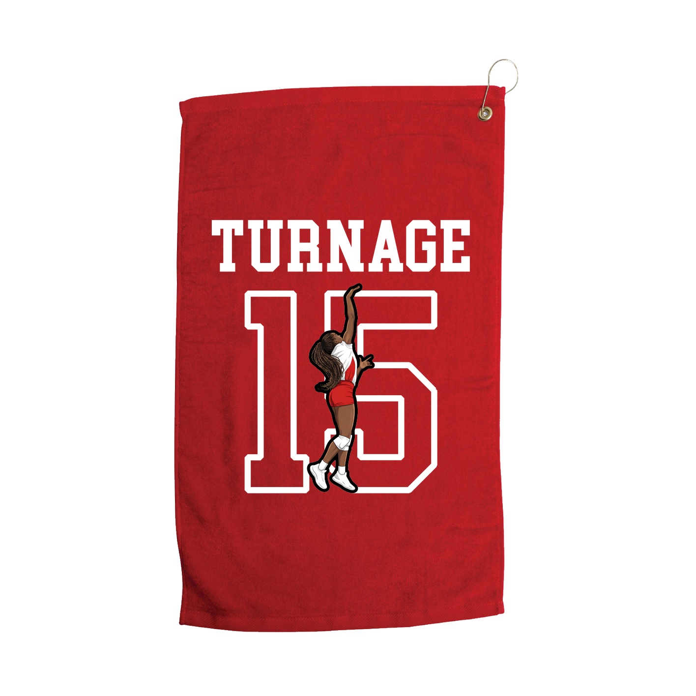 Golf Towel — Shirsey in Red