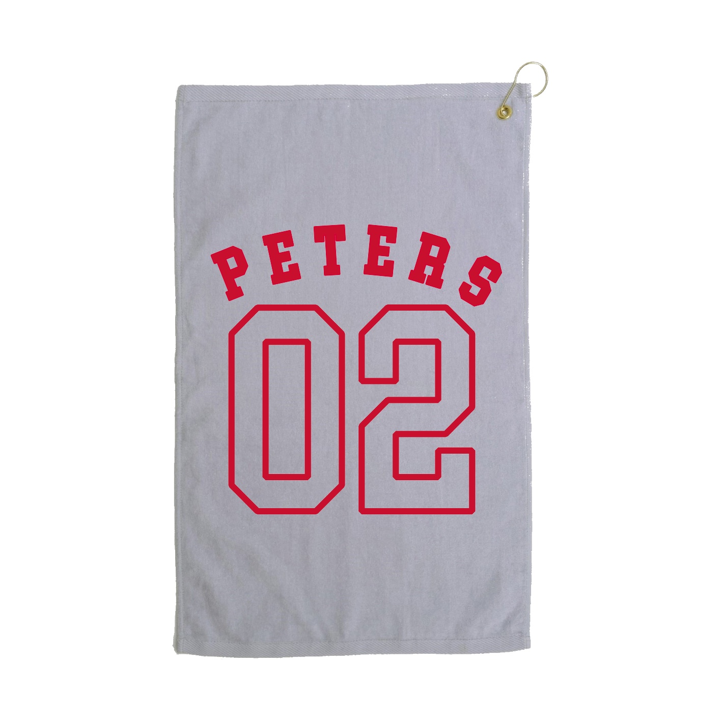 Golf Towel — Shirsey Arch in Grey