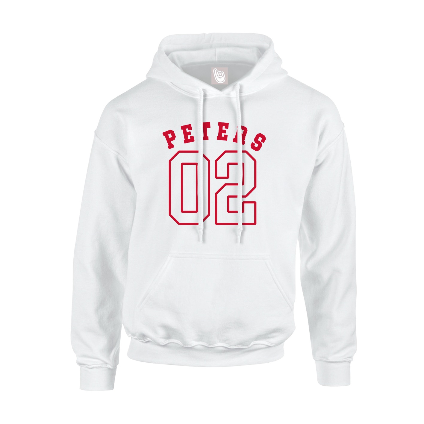 Hoodie — Shirsey Arch in White