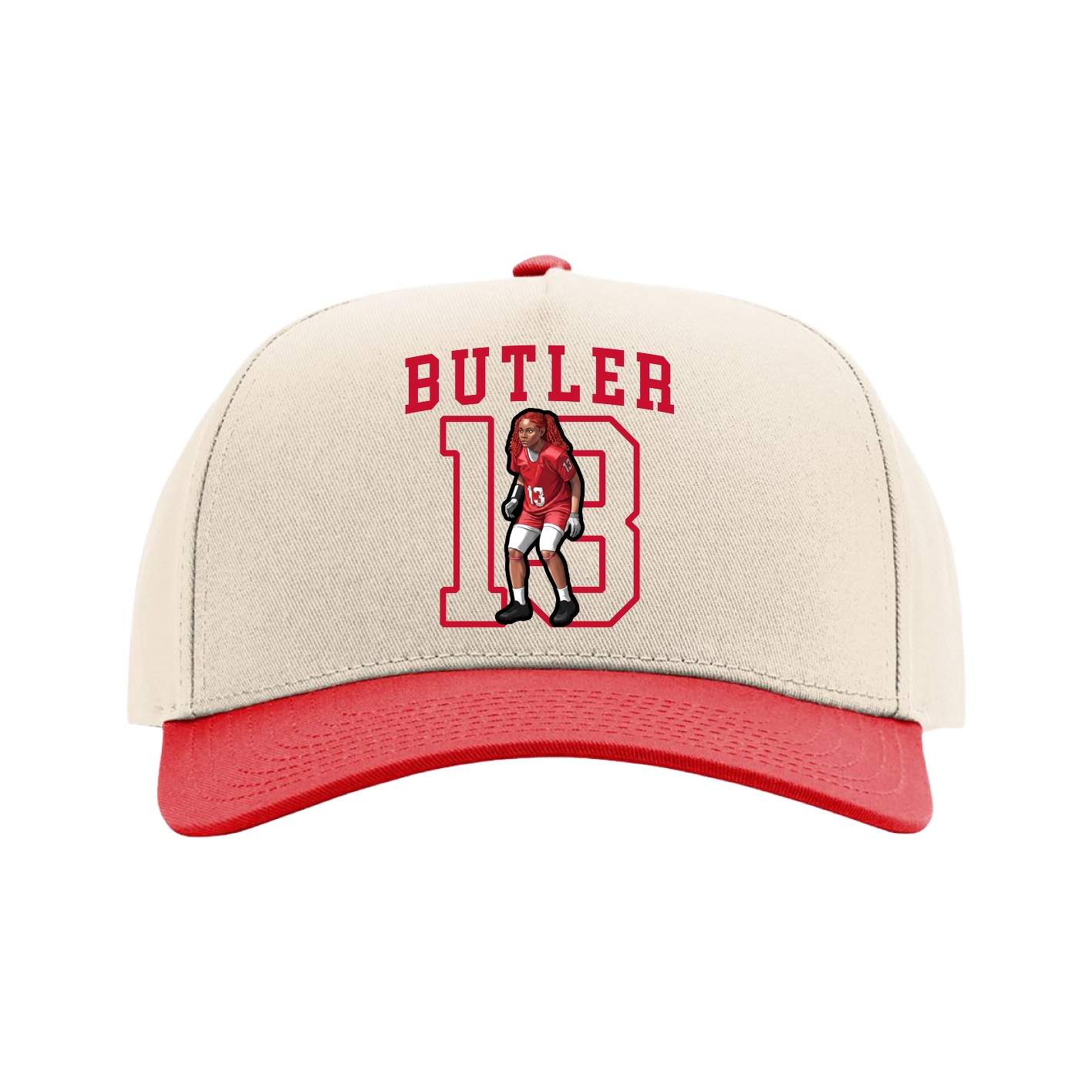 Full Fabric Five-Panel Champ Cap