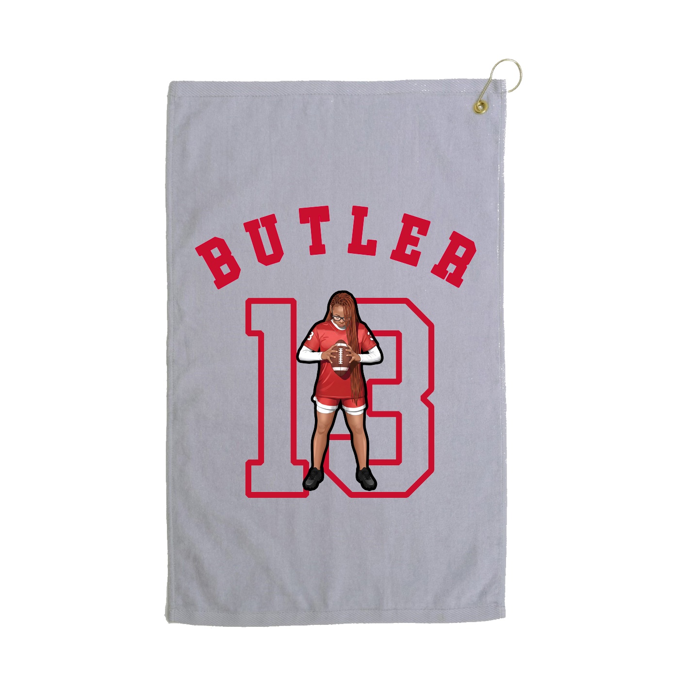 Golf Towel — Shirsey Arch in Grey