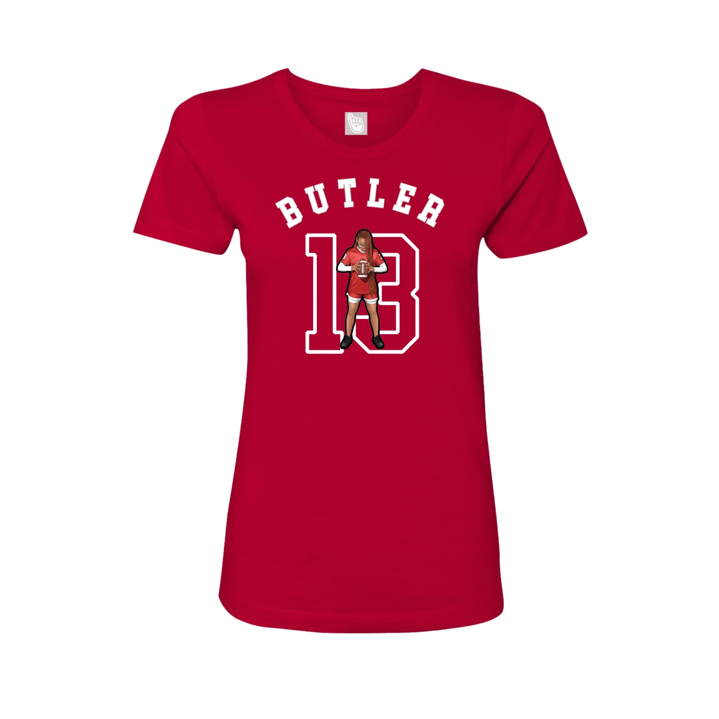Womens Tee — Shirsey Arch in Red