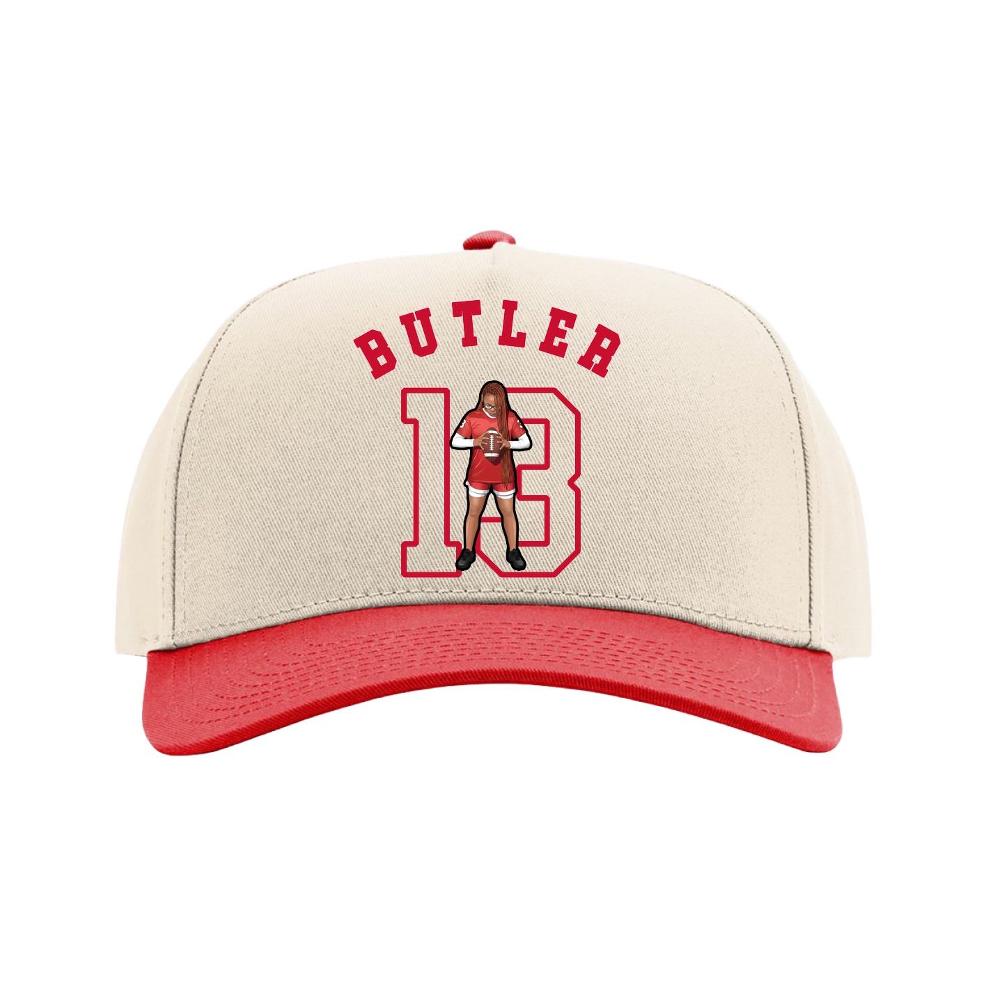 Full Fabric Five-Panel Champ Cap