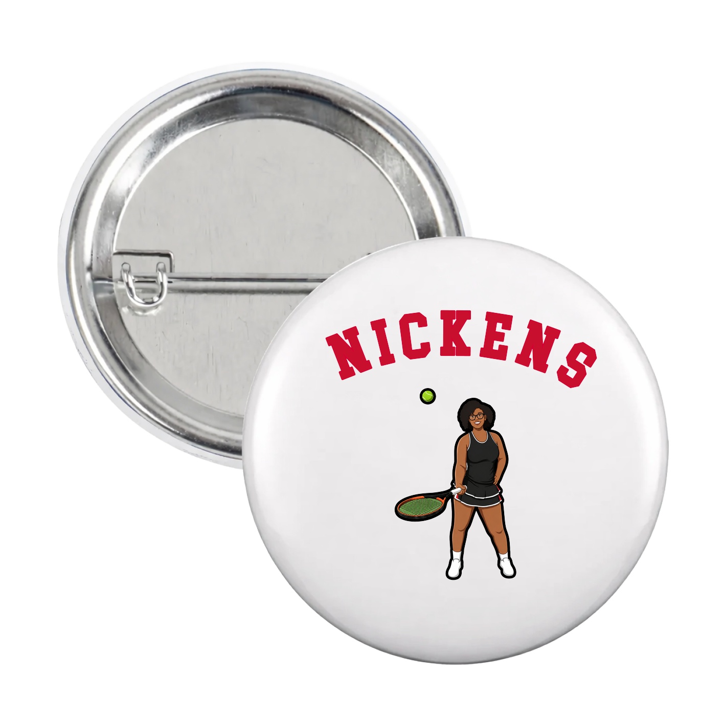 Game Day Button — Shirsey Arch in White