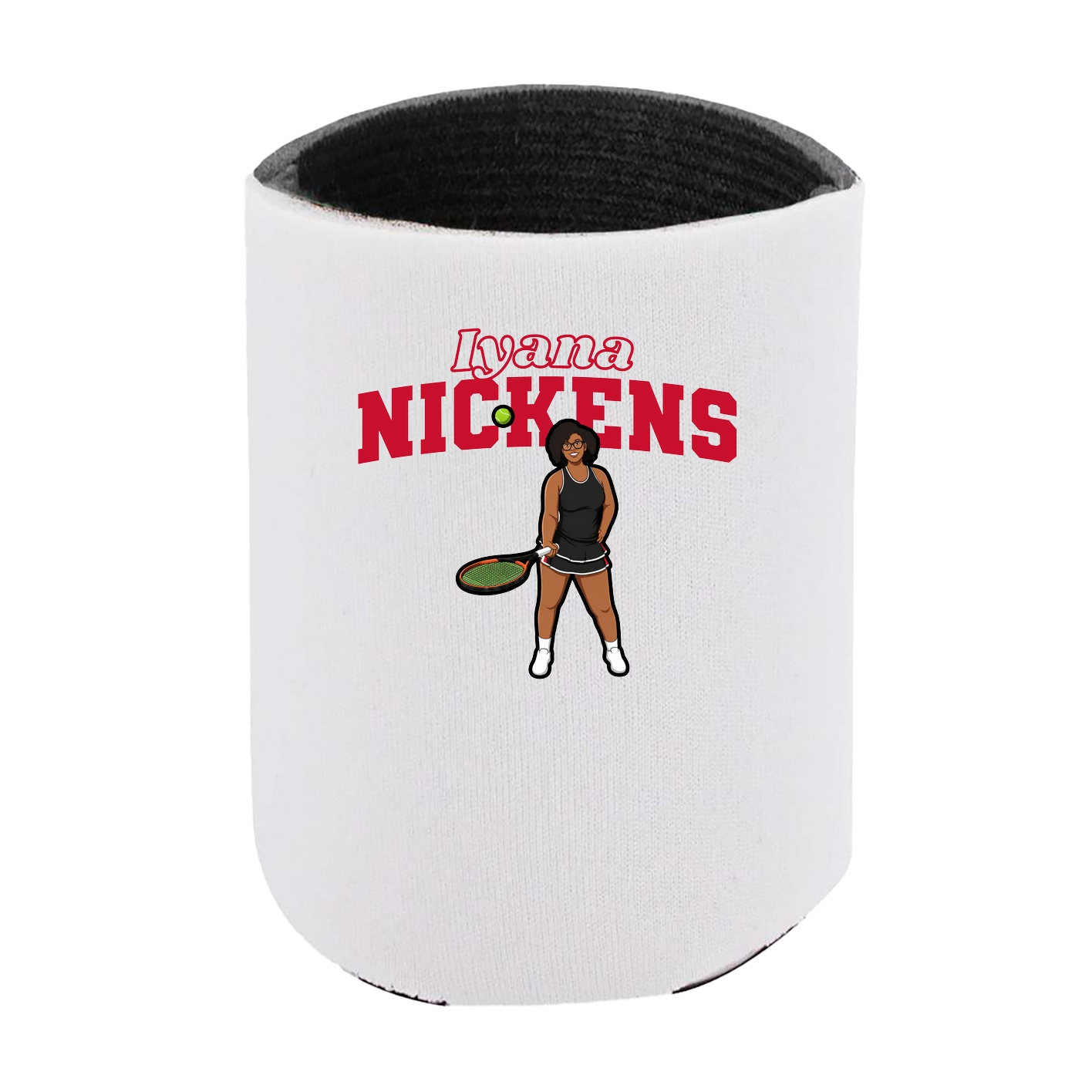 Can Holder — Name Arch in White