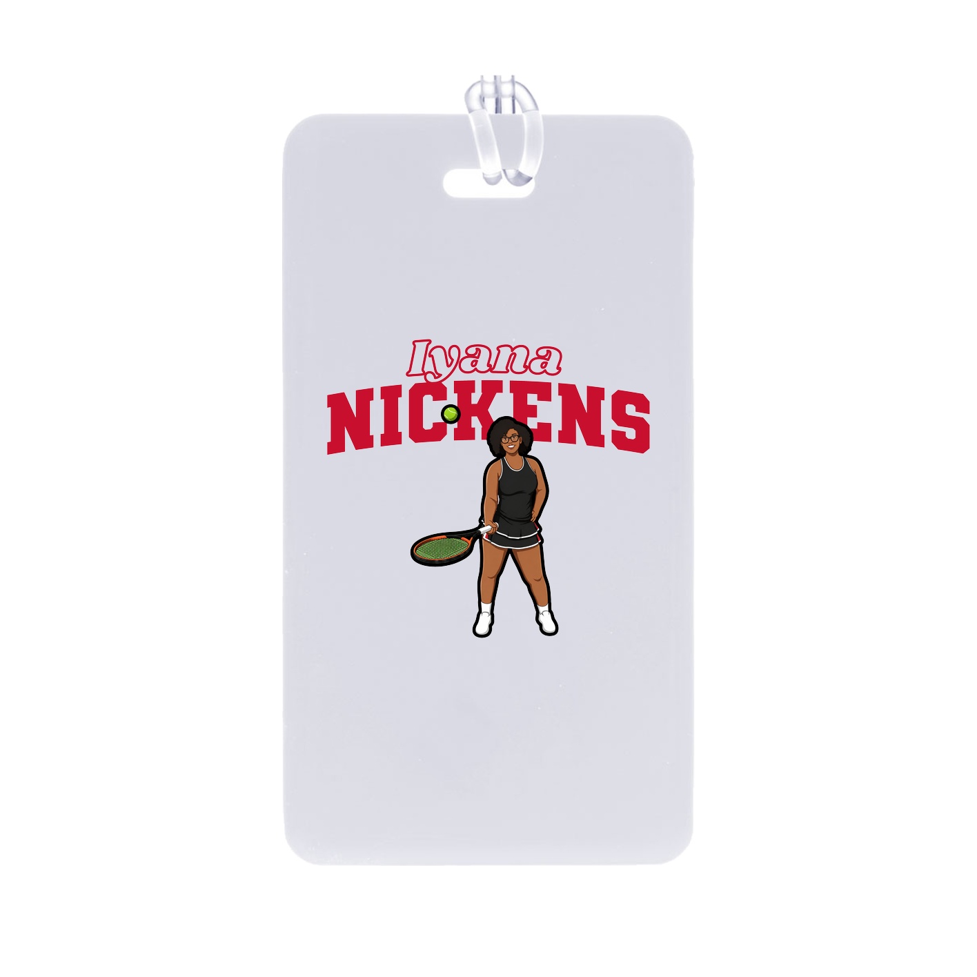 Bag Tag — Name Arch in Classic
