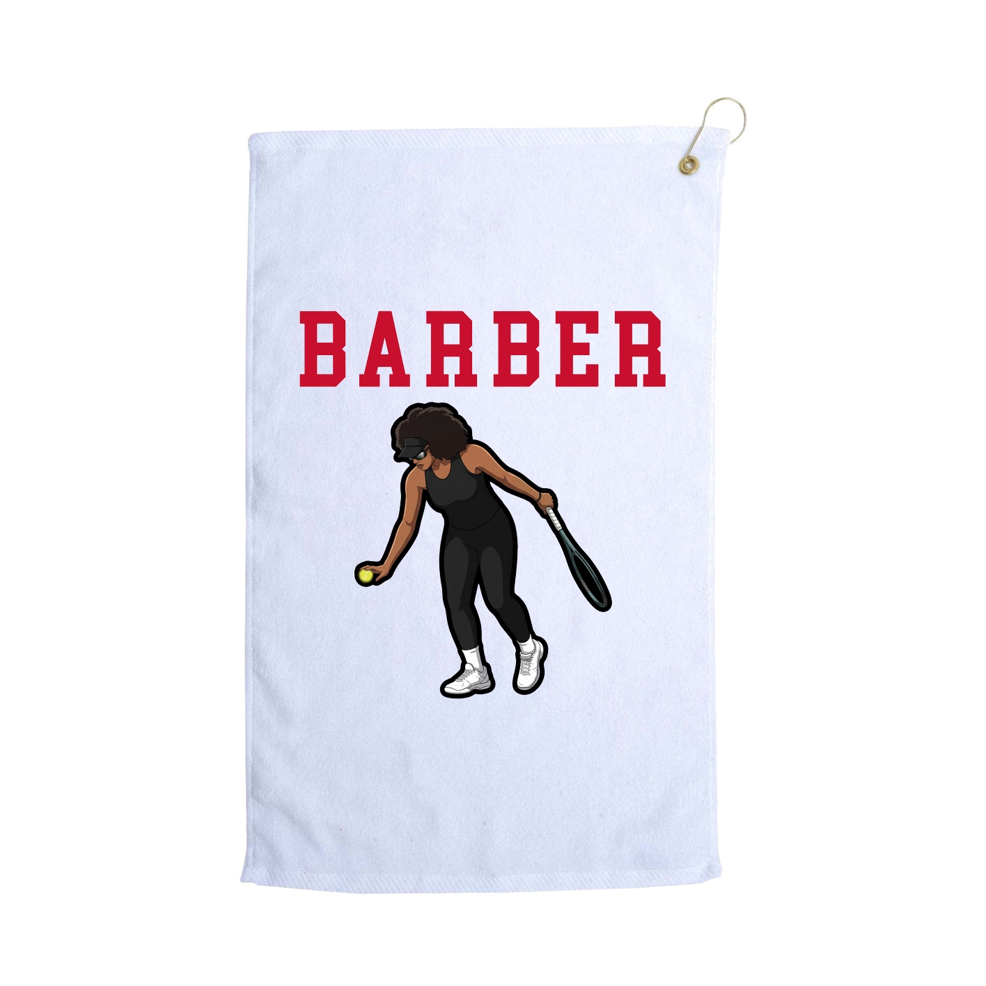 Golf Towel — Shirsey in White