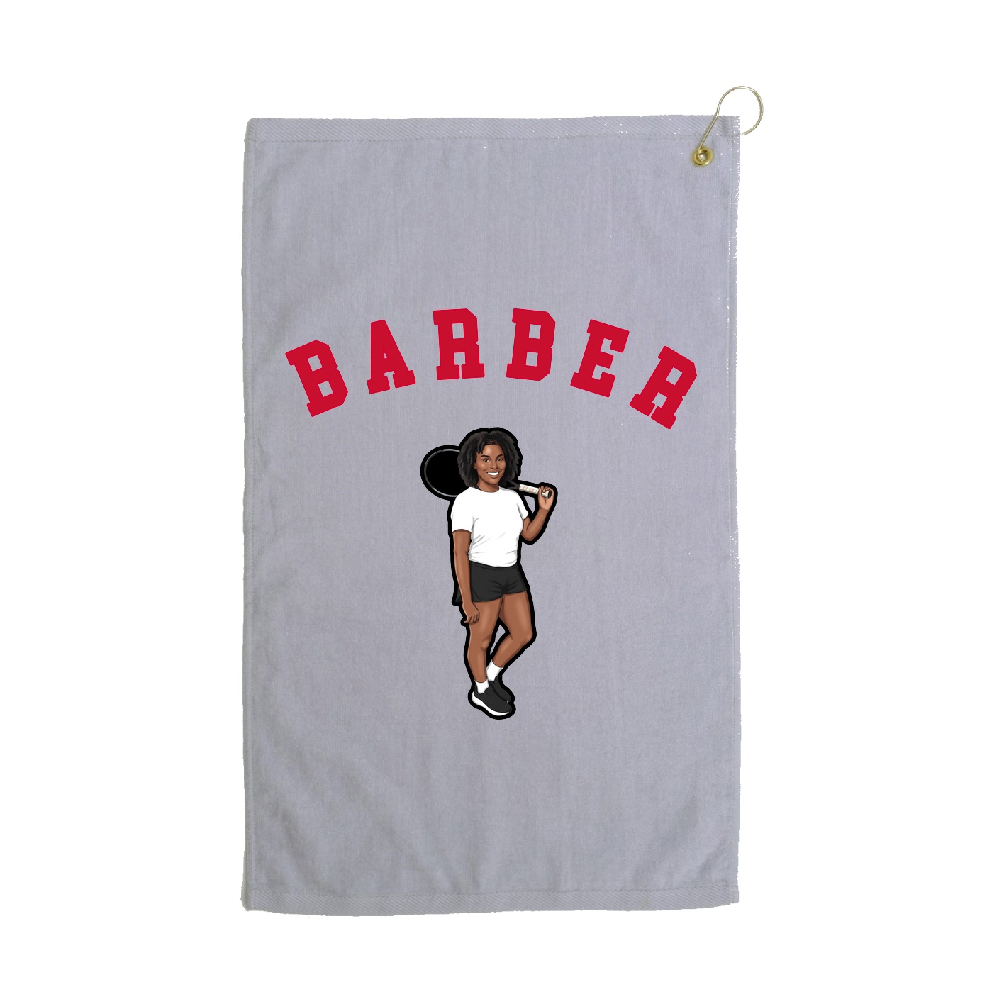 Golf Towel — Shirsey Arch in Grey