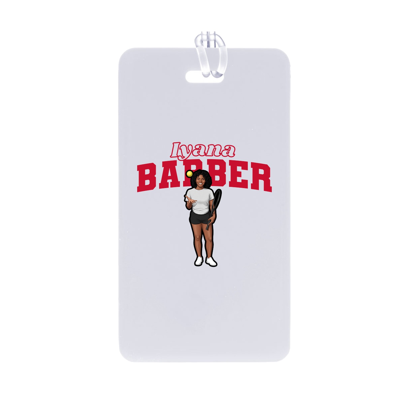 Bag Tag — Name Arch in Classic