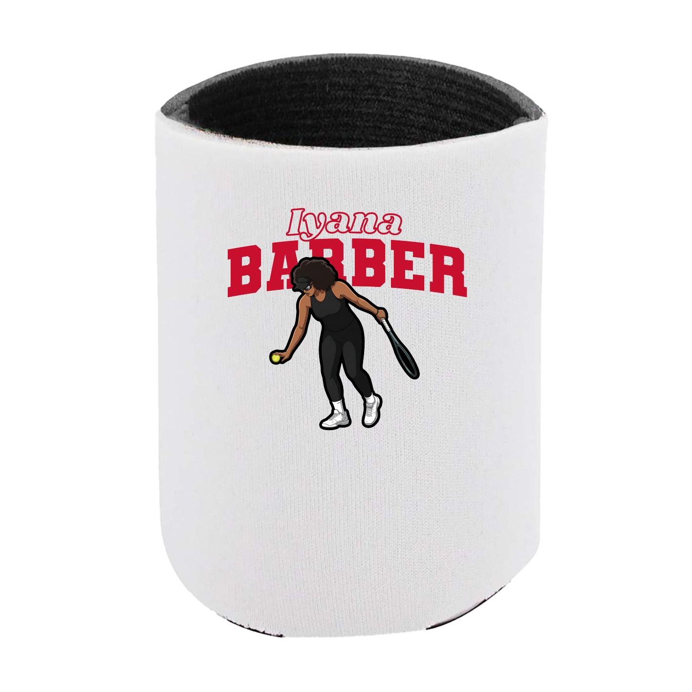 Can Holder — Name Arch in White