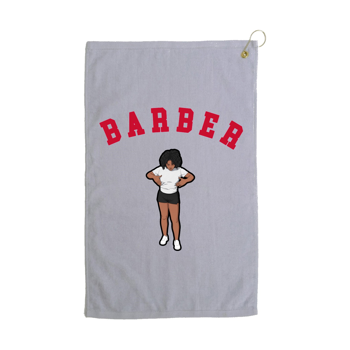Golf Towel — Shirsey Arch in Grey
