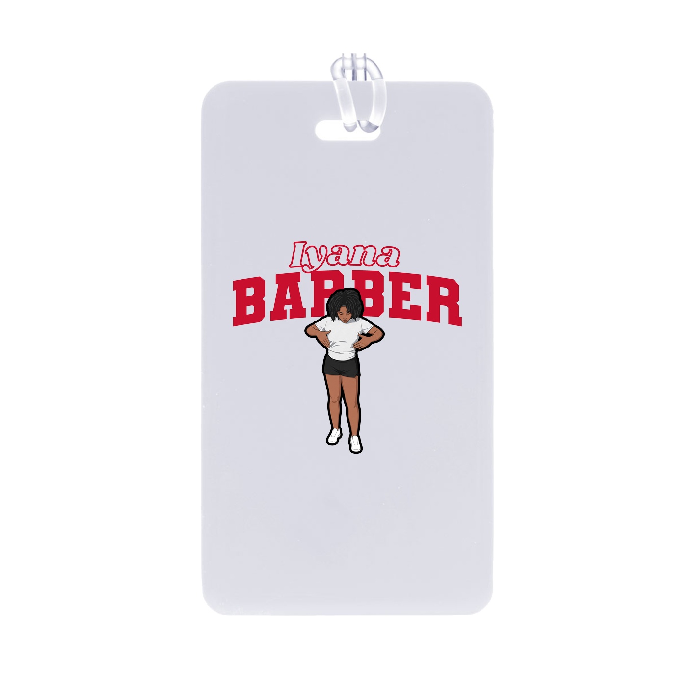 Bag Tag — Name Arch in Classic