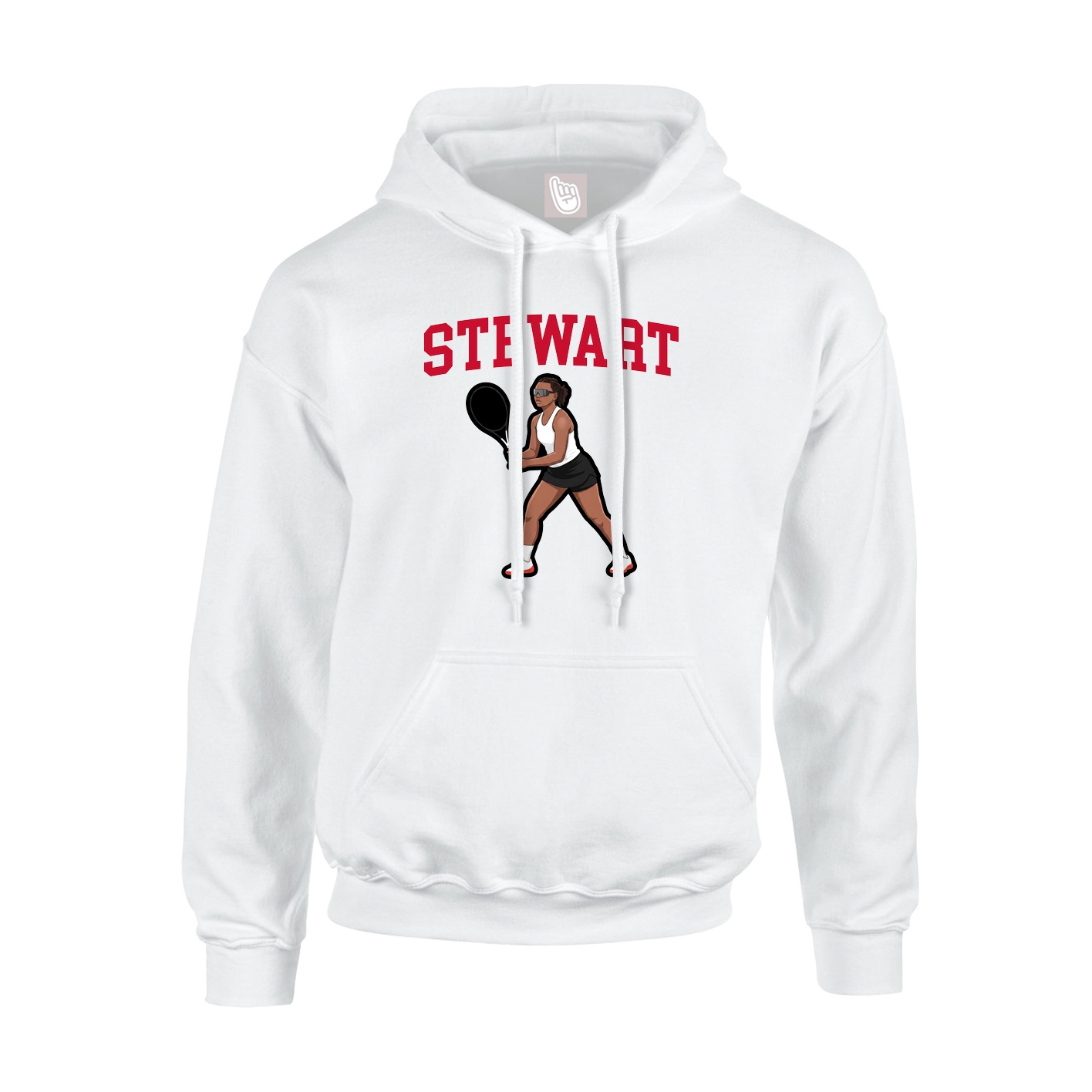 Hoodie — Shirsey in White