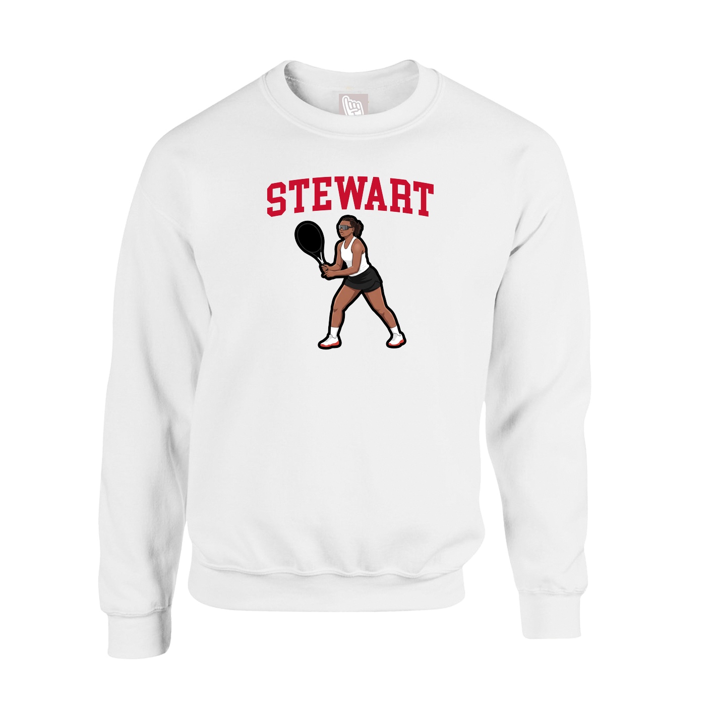 Fleece Crew — Shirsey in White