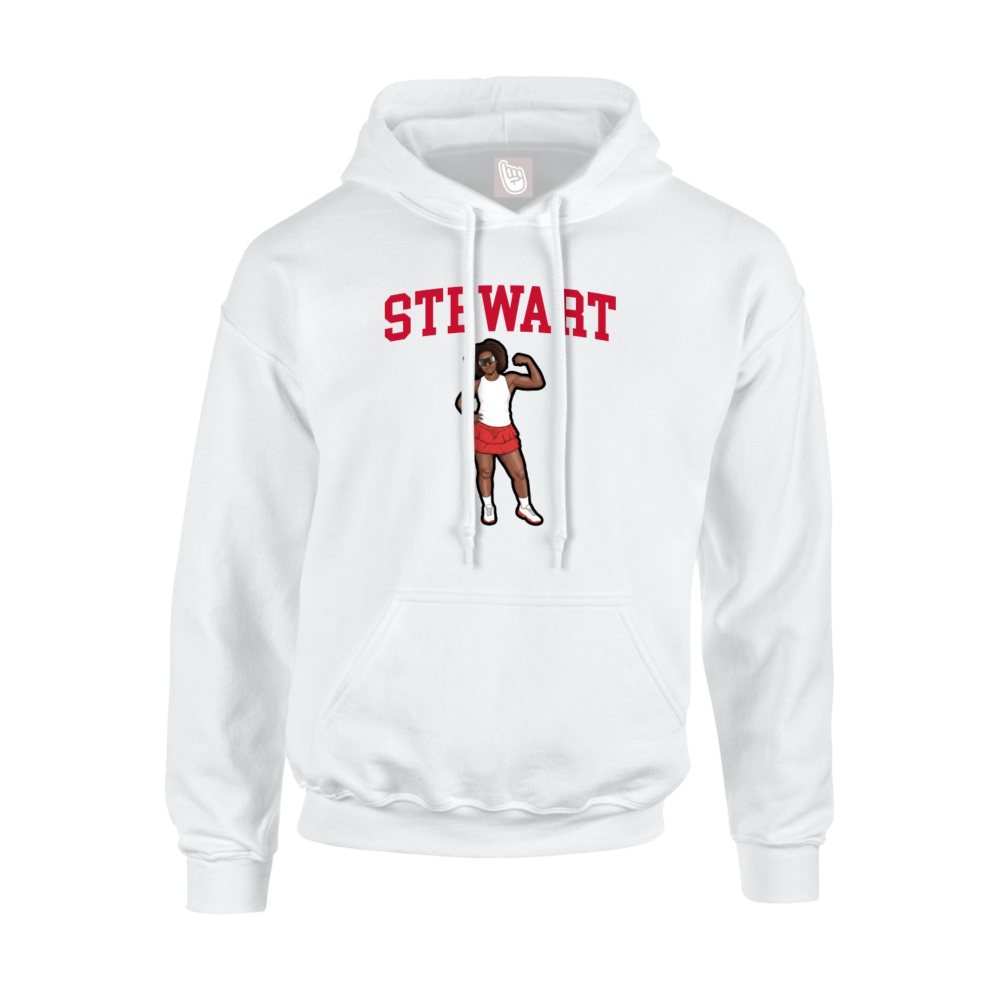 Youth Hoodie — Shirsey in White
