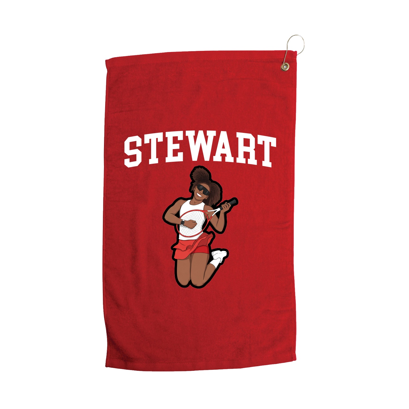 Golf Towel — Shirsey in Red
