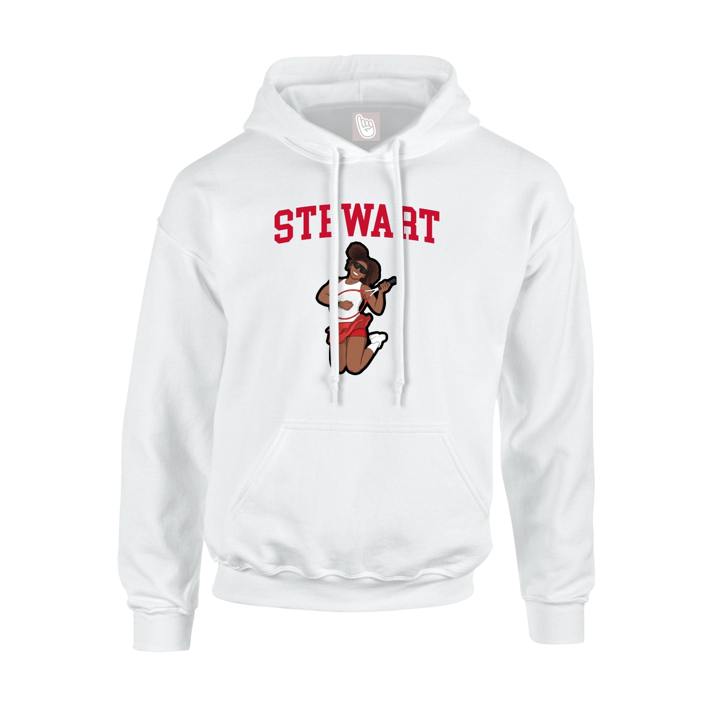 Youth Hoodie — Shirsey in White