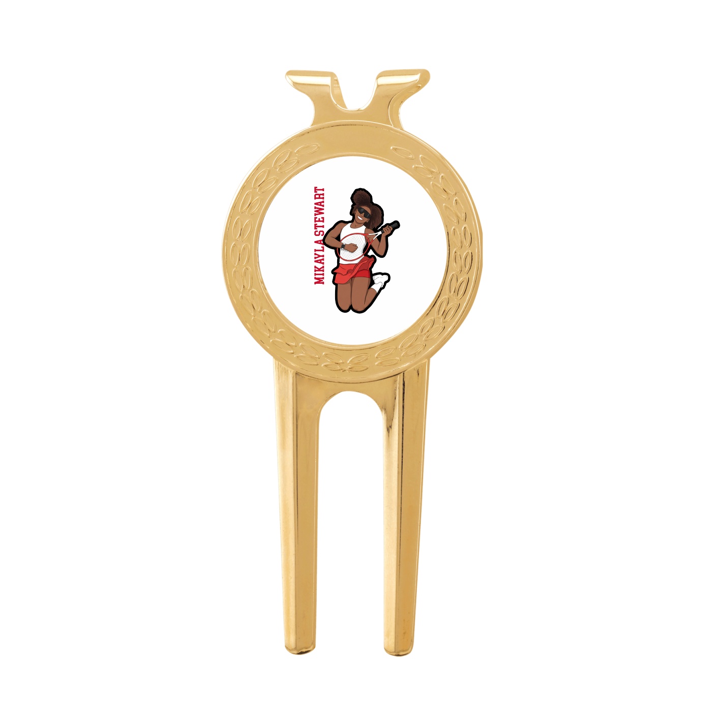 Divot Tool with Ball Marker — Name Vertical in Classic