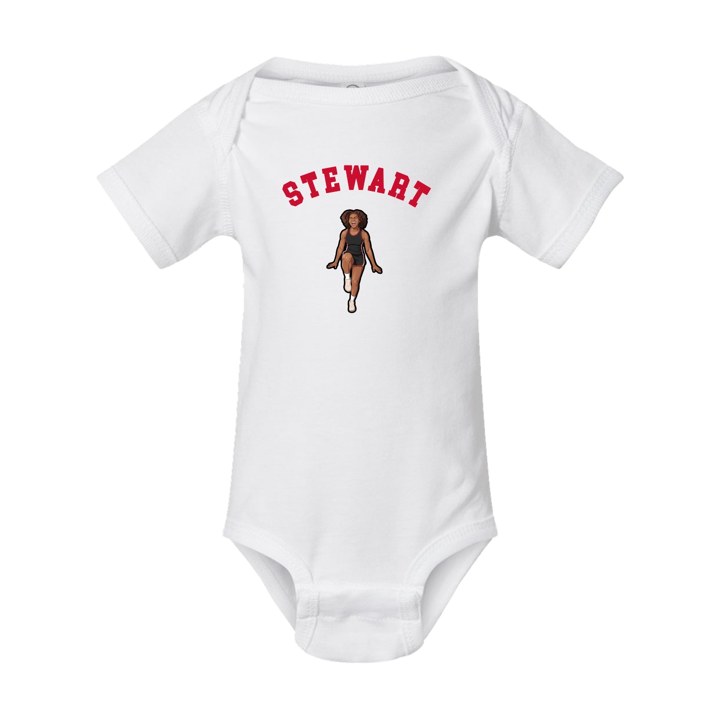 Baby Onesie — Shirsey Arch in White