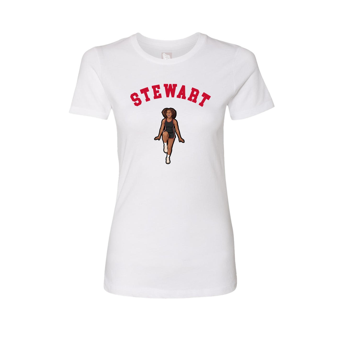 Womens Tee — Shirsey Arch in White