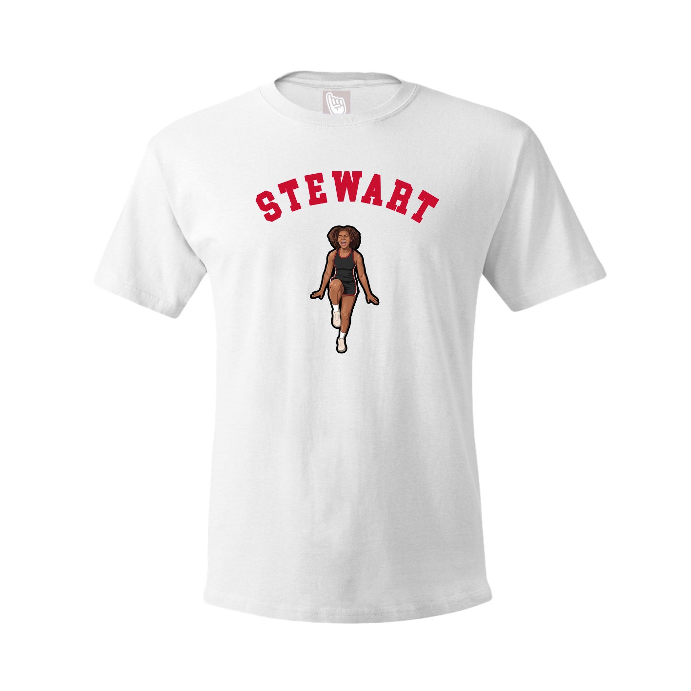 Youth Tee — Shirsey Arch in White
