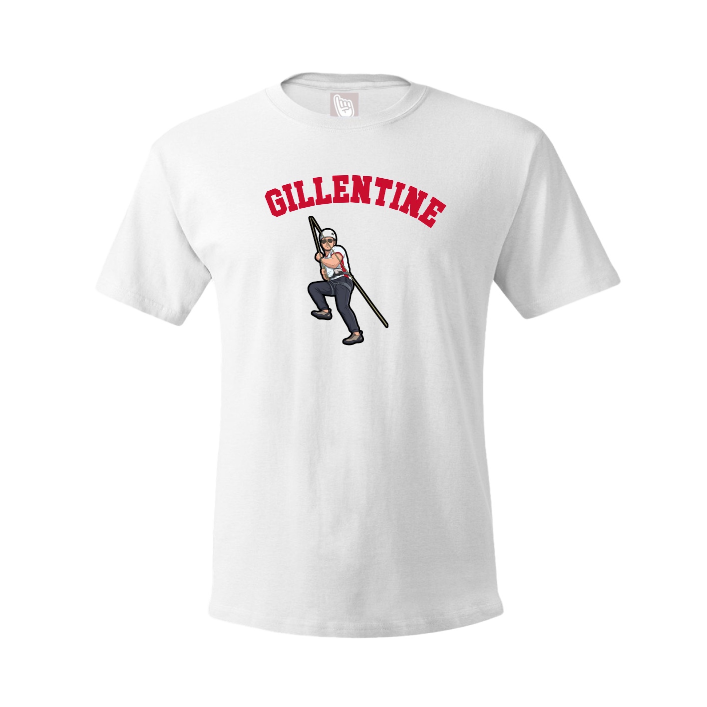 Youth Tee — Shirsey Arch in White