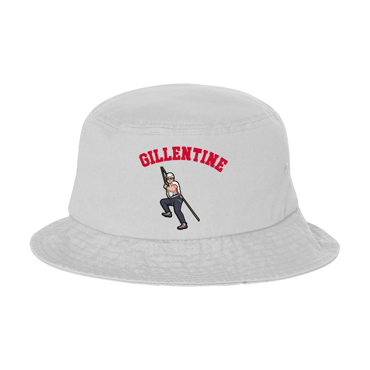 Bucket Cap — Shirsey Arch in White