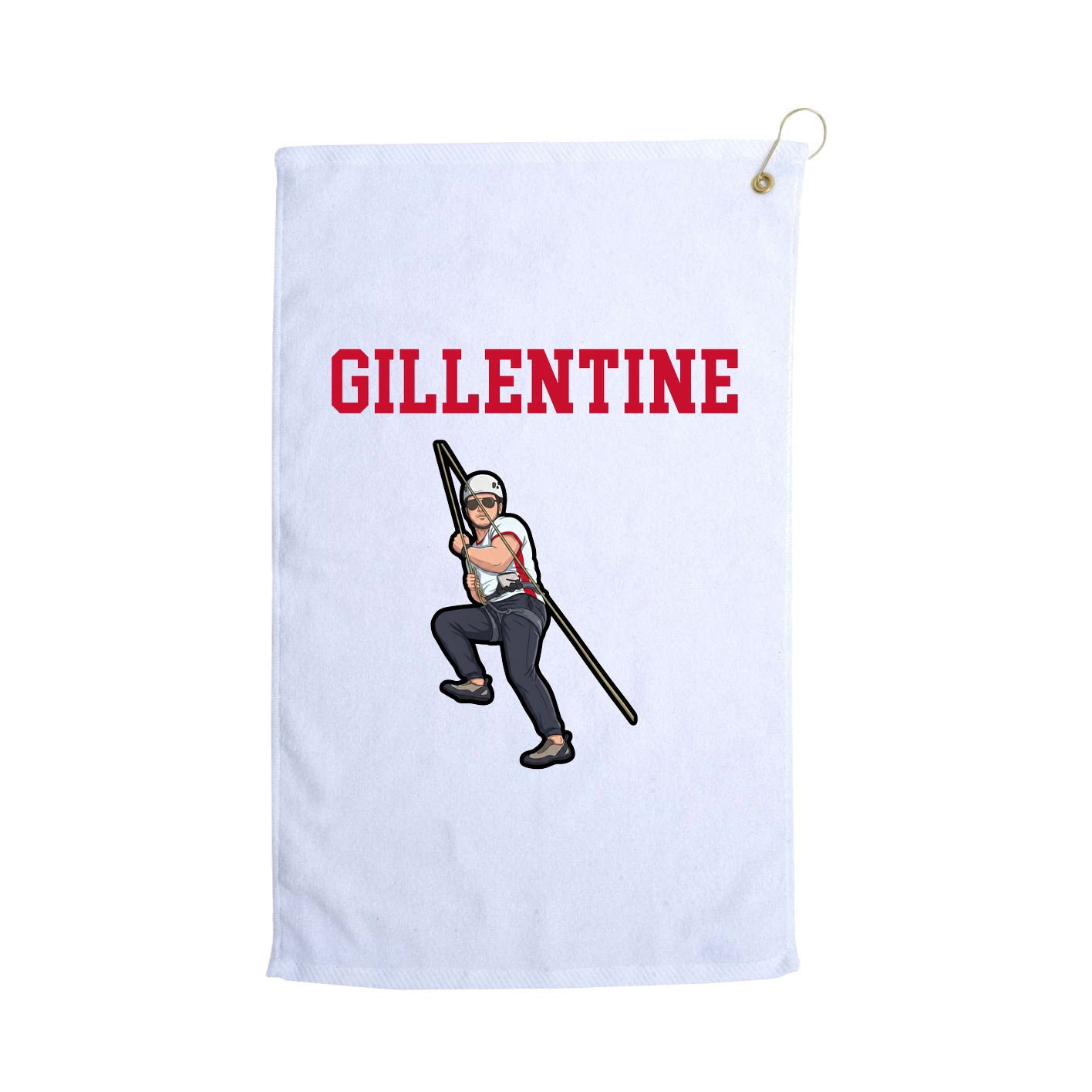 Golf Towel — Shirsey in White