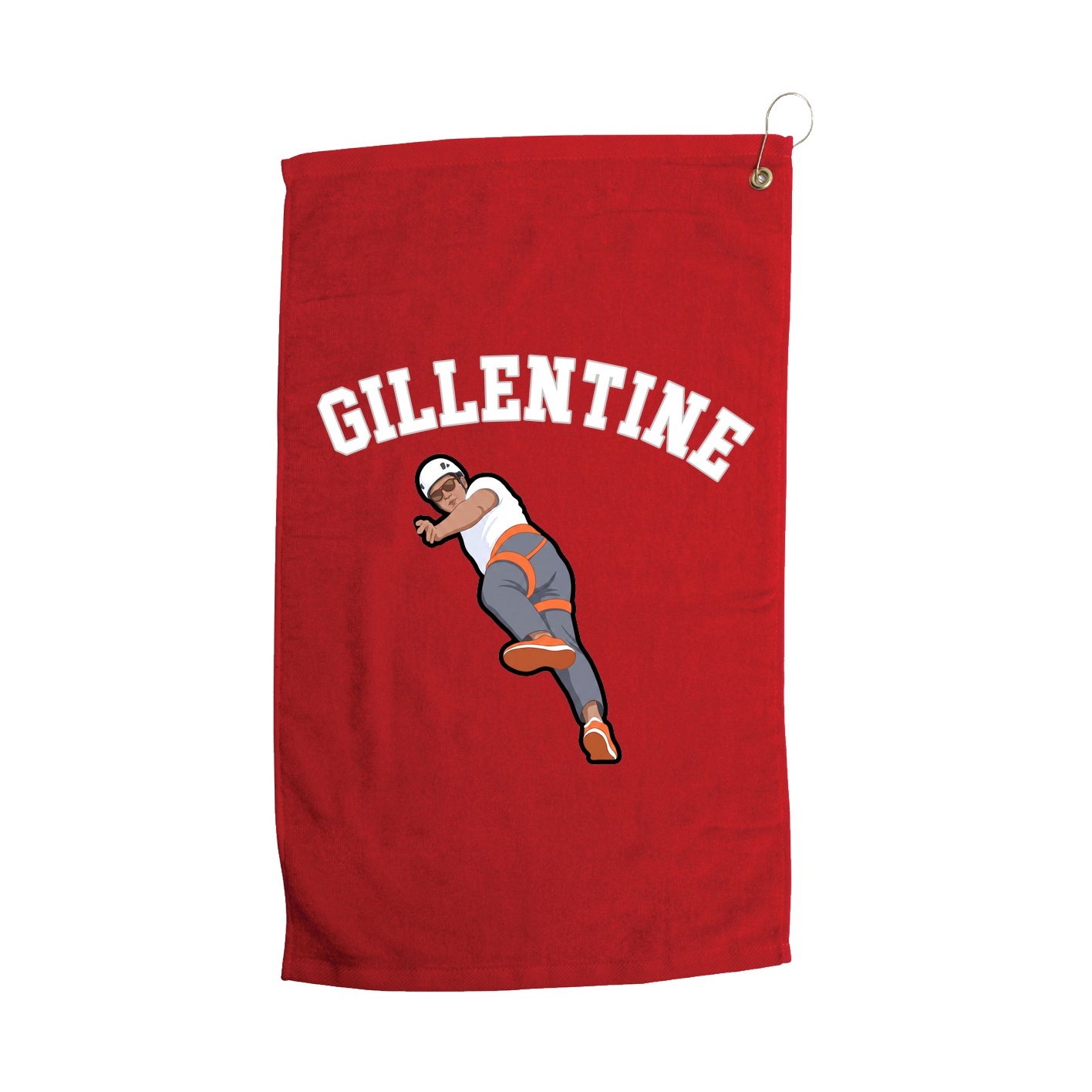 Golf Towel — Shirsey Arch in Red