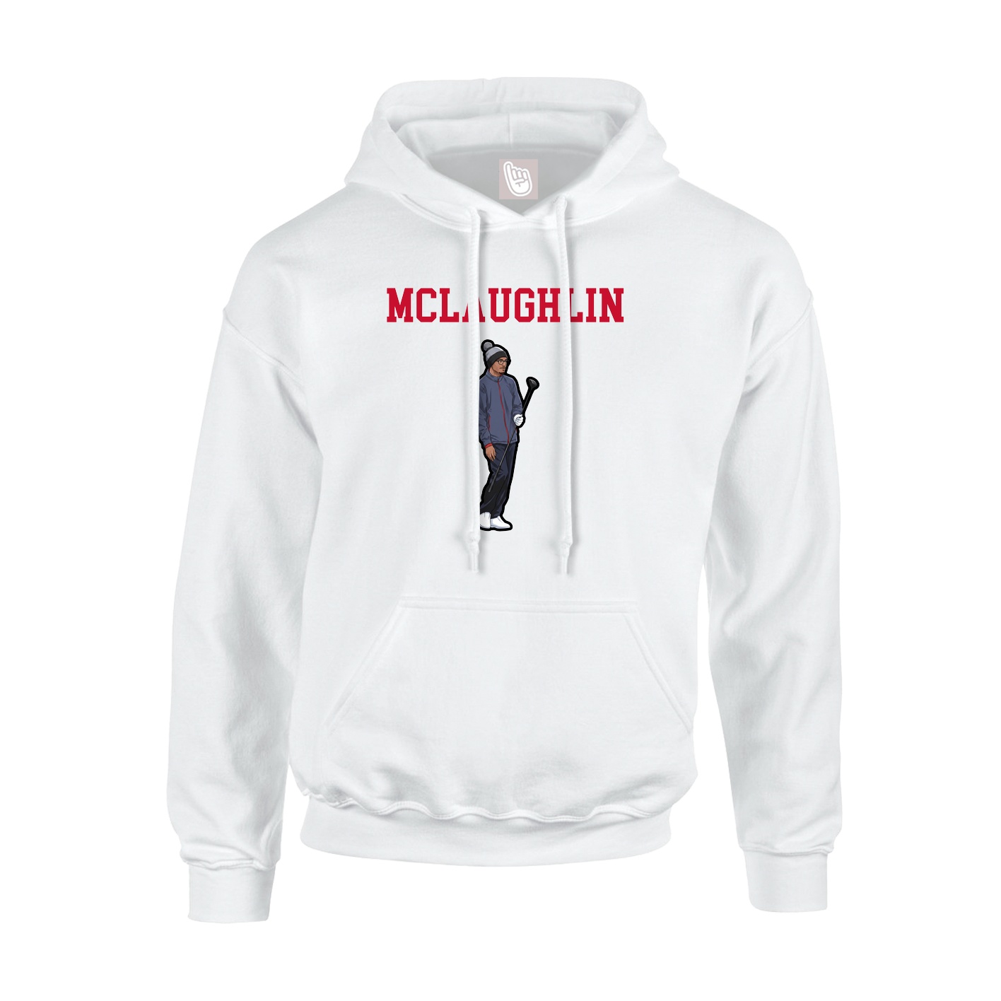 Hoodie — Shirsey in White