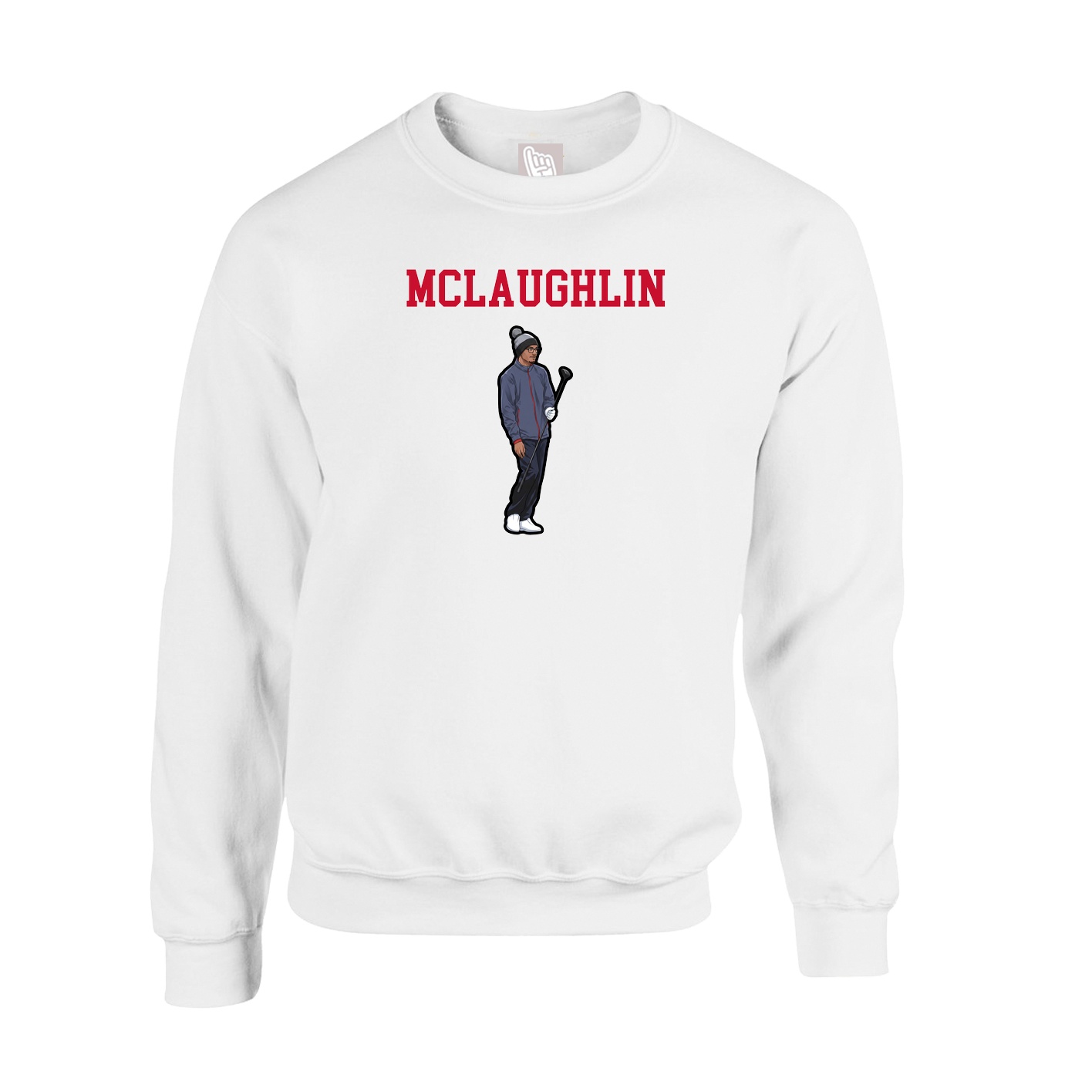 Fleece Crew — Shirsey in White