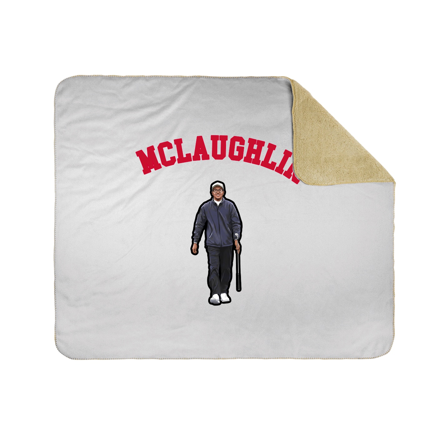 Throw Blanket — Shirsey Arch in White